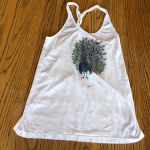 Aerie Peacock Tank Top Size Small